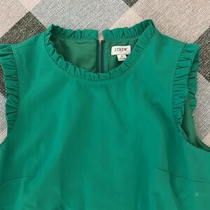 JCrew Ruffle Sleeve Dress